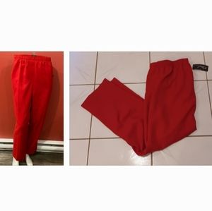 4/$60 New Red Pull On Pants - Size 18